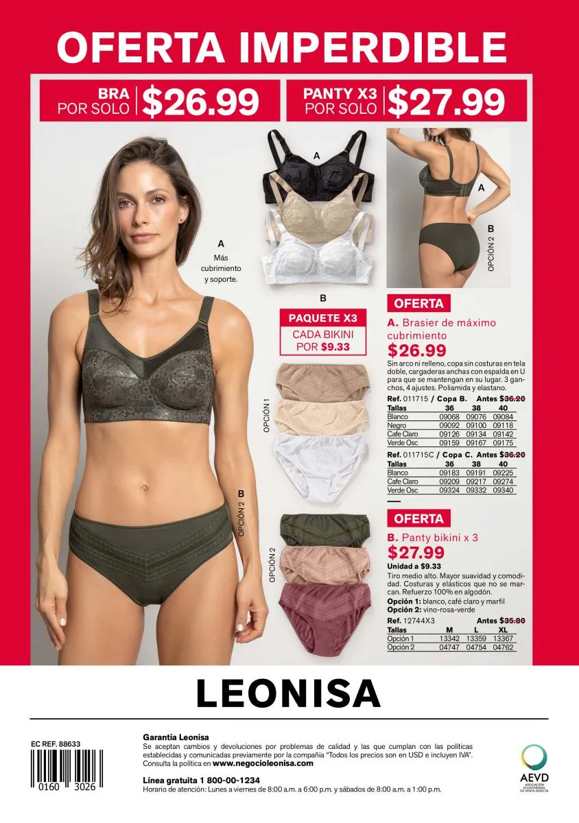 Leonisa - Catálogo actual 10.07 - Catálogos, Promociones 